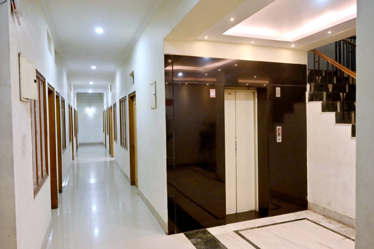 lift and rooms